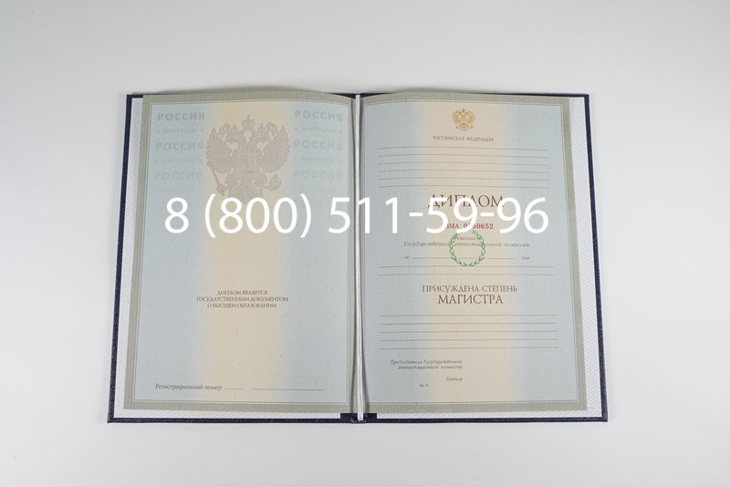 Диплом магистра 2003-2009 годов в Иркутске