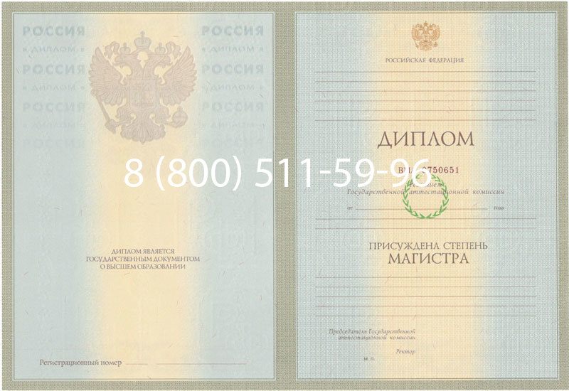 Купить Диплом магистра 2003-2009 годов в Иркутске
