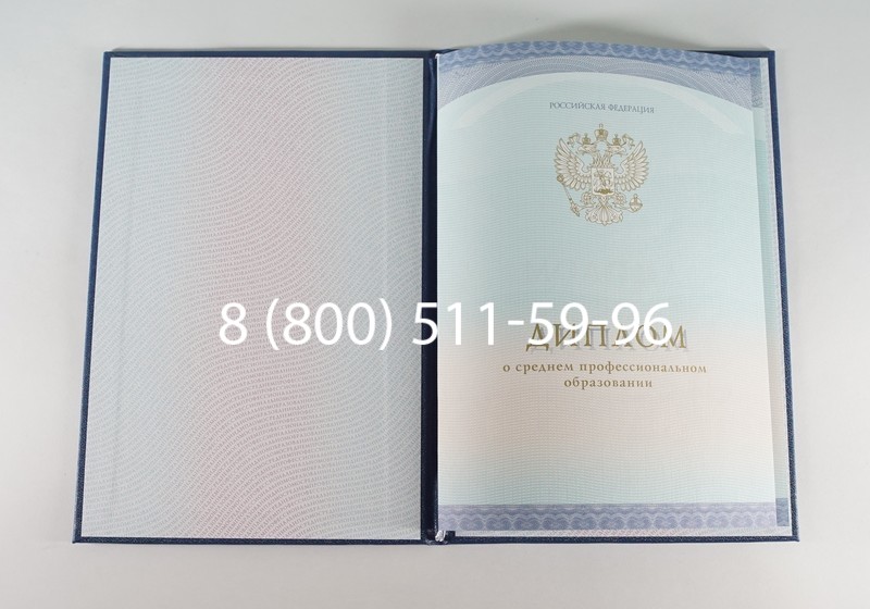 Заказать Диплом колледжа (Спецбланк) 2014-2024 года в Иркутске